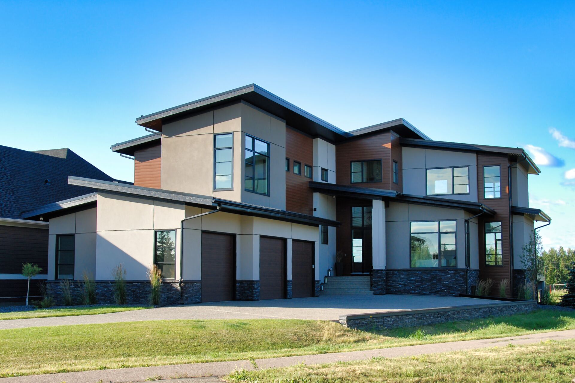 Modern Custom Home Exterior