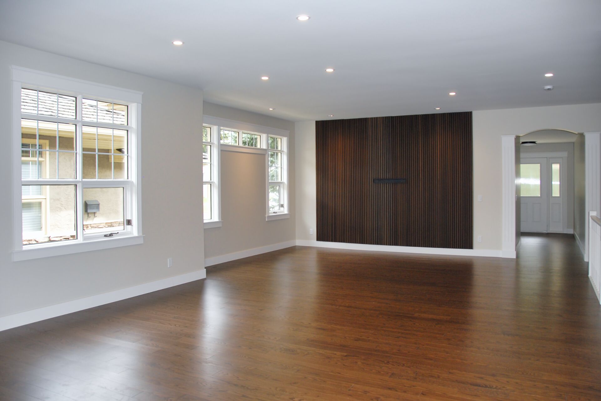 Living Room with Panelux Wall